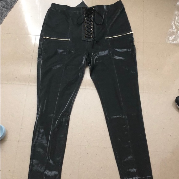 lace up pants - Picture 1 of 4
